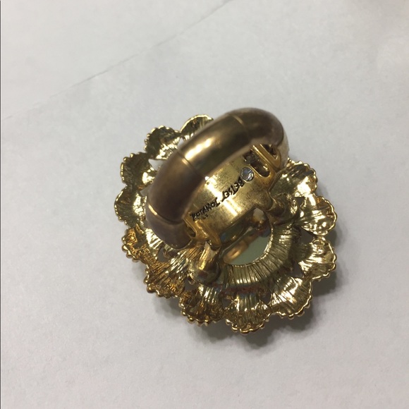 Betsey Johnson Teal Mermaid Stretch Ring - Picture 10 of 16